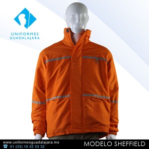 Sheffield - Chamarras para uniformes de seguridad